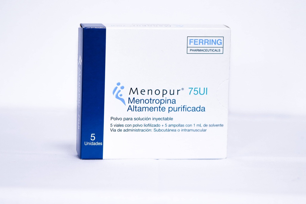 MENOPUR 75 UI AMP X UNID