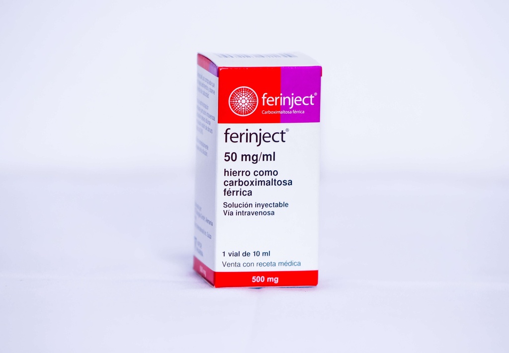 FERINJECT 500/10 ML AMP X UNID