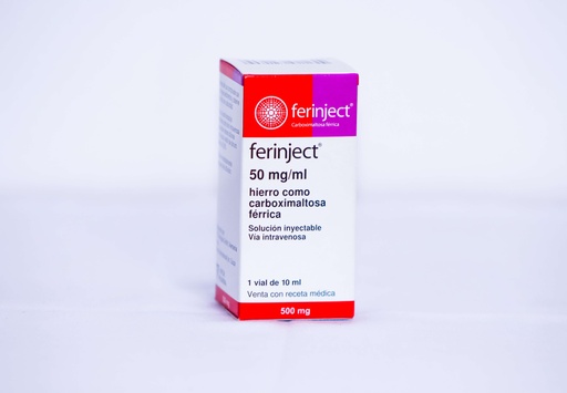 [990200017] FERINJECT 500/10 ML AMP X UNID