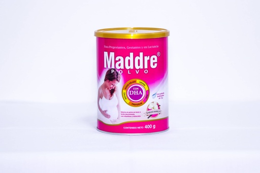 [990200022] MADDRE DHA POLVO LATA X 400GR VAINILLA